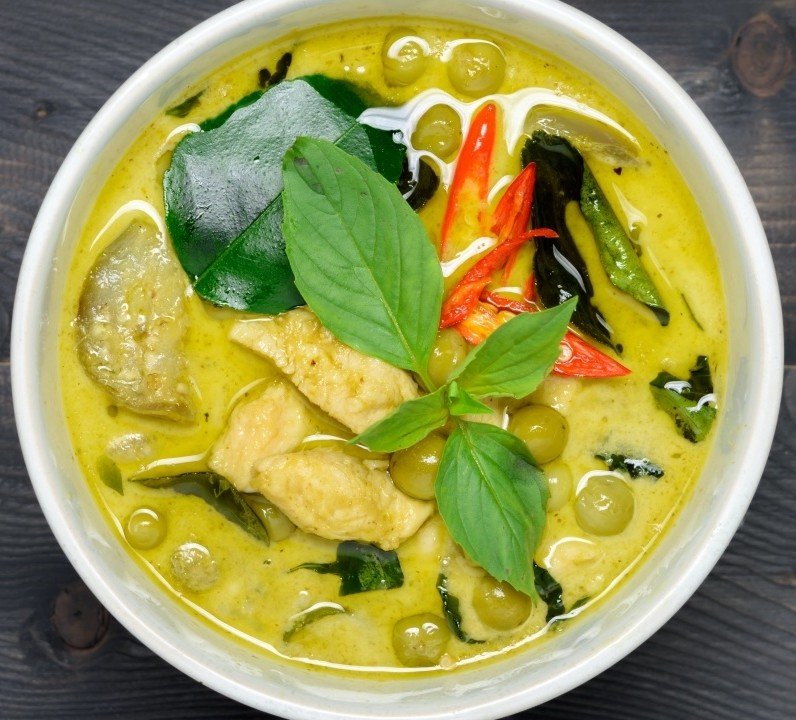 TC011 ແກງຂຽວຫວານໄກ່ Green Curry Chicken